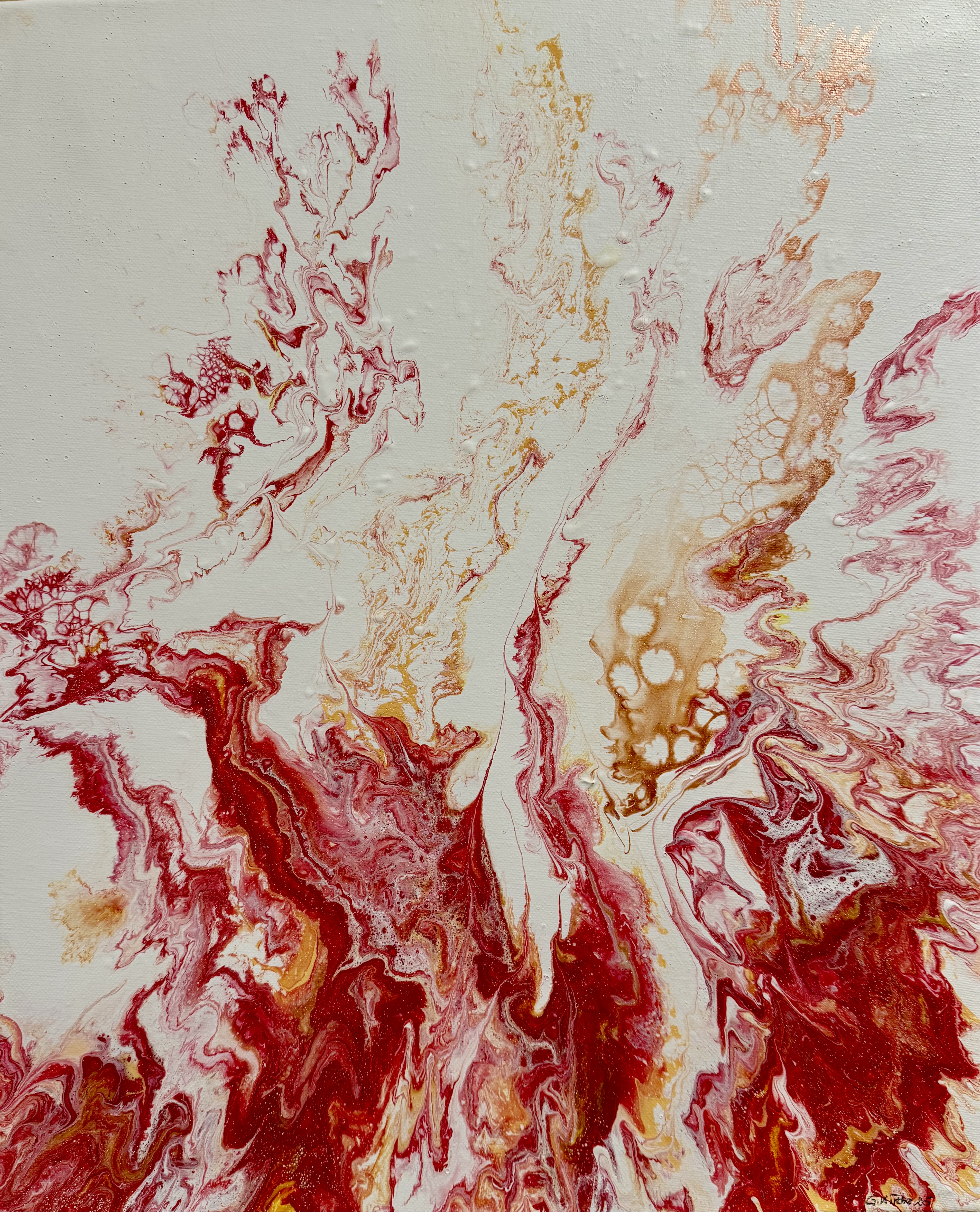 Im Flammenrausch 30×40