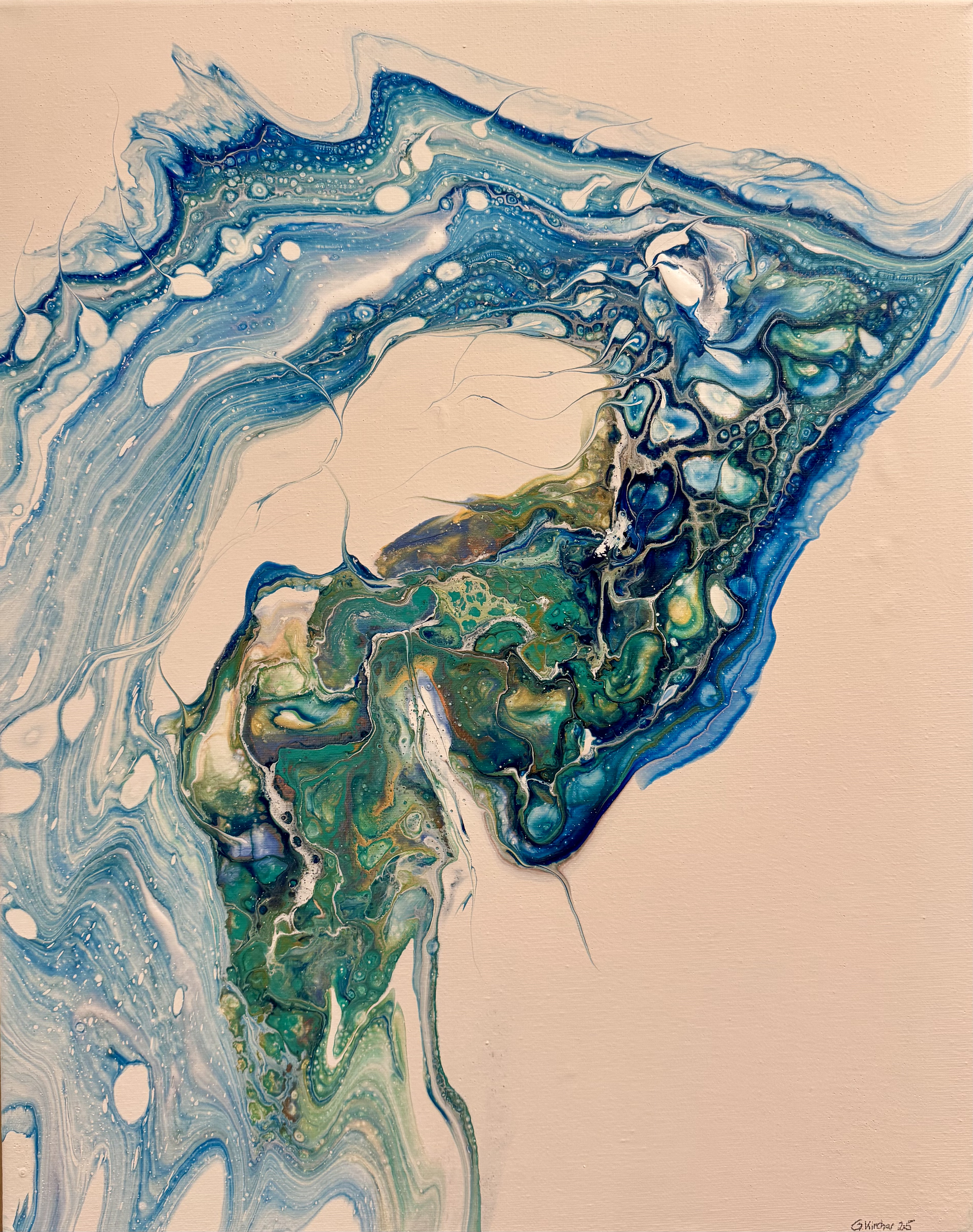 Flüstern der Tiefe 30×40