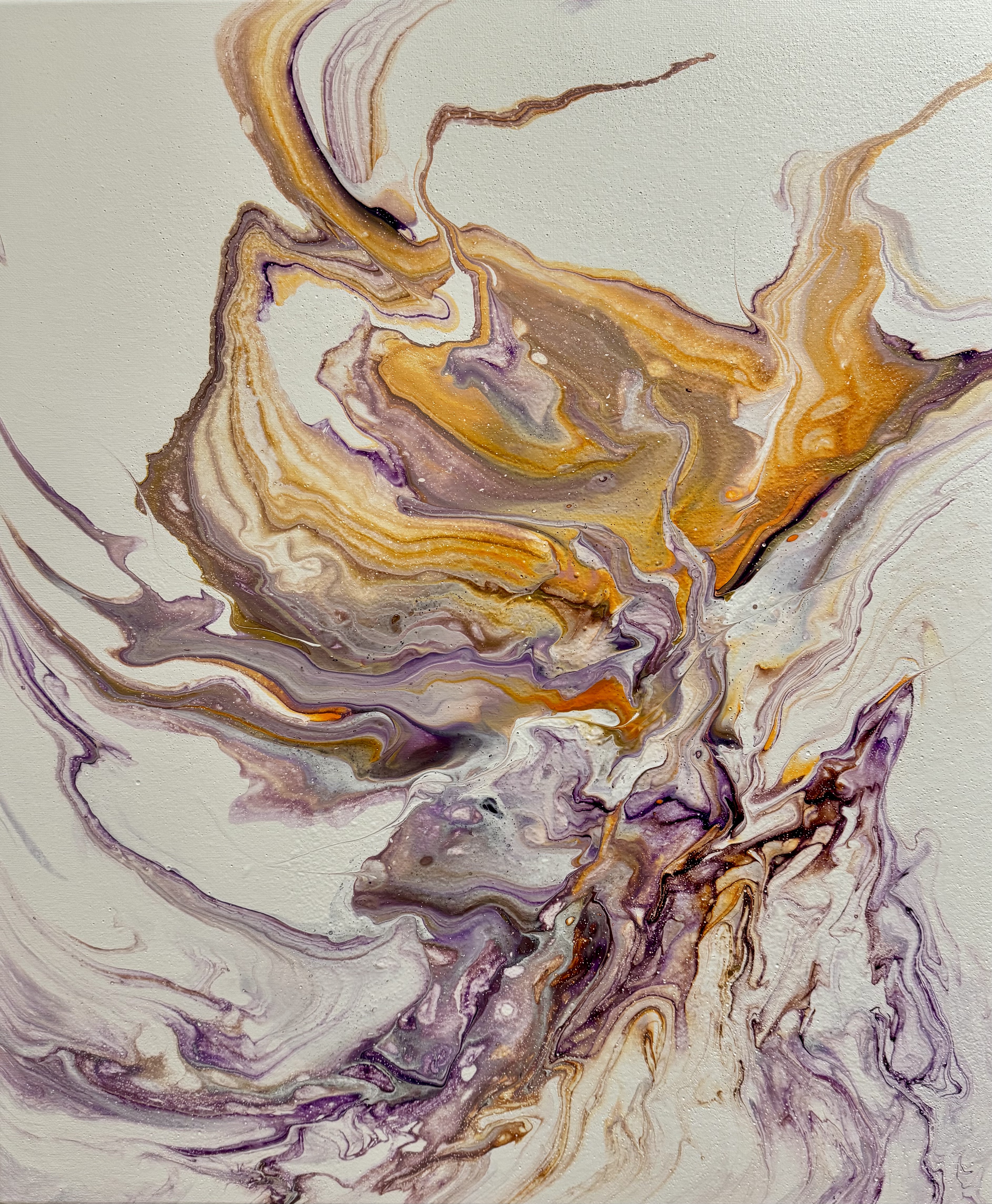 Feuertanz des Äthers 50×40